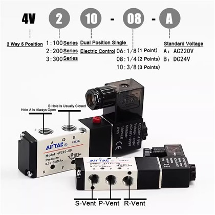 Airtac Pneumatic Solenoid Valve